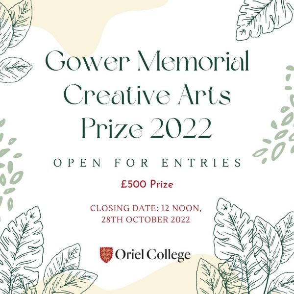 Image of Gower Memorial Creative Arts Prize 2022
