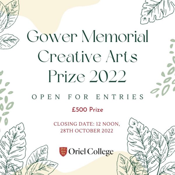 Image of Gower Memorial Creative Arts Prize 2022