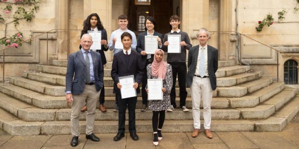 Image of Year 12 Students Visit Oriel to Receive Rex Nettleford Prizes for Essays on Colonialism and its Legacies