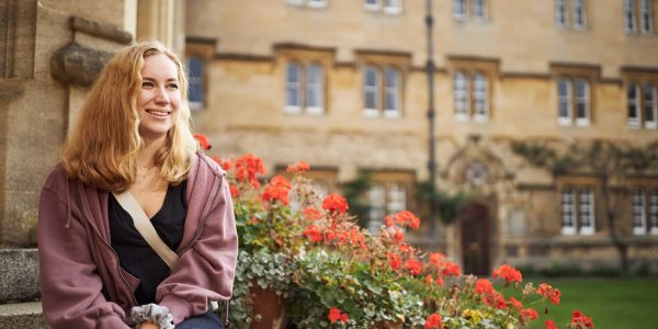 Image of MSt Modern Languages Graduate and MCR Social Secretary Julia Lorenz is Awarded a Double Scholarship for her DPhil