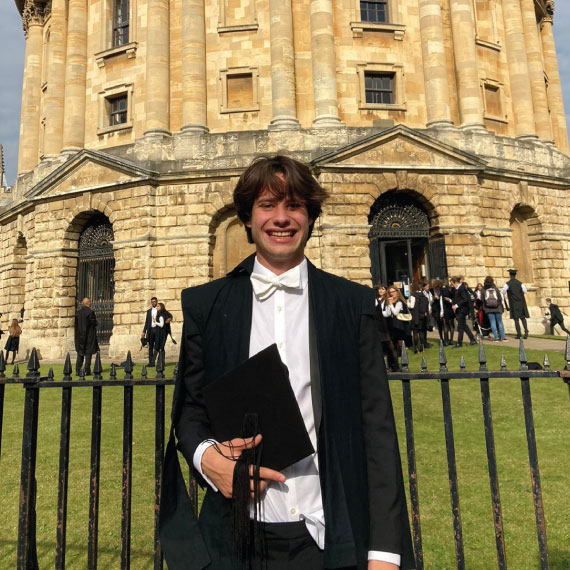 Image of Undergraduate Maxwell Benster Awarded Two Theology Faculty Prizes 