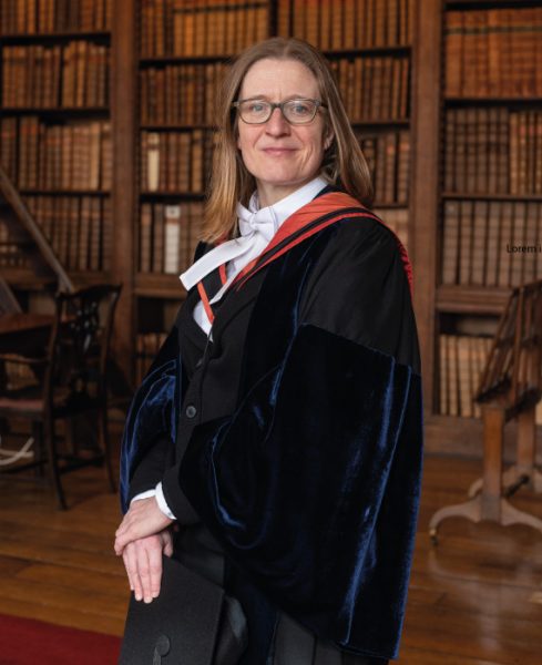 Image of Dr Kathryn Murphy admitted as University’s Senior Proctor