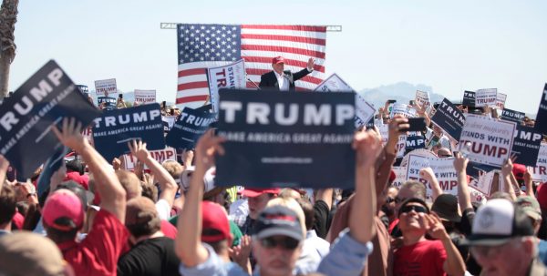 A Trump rally