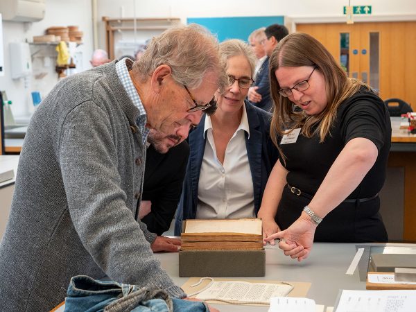 Image of John Donne’s personal copy of law book rediscovered in Senior Library