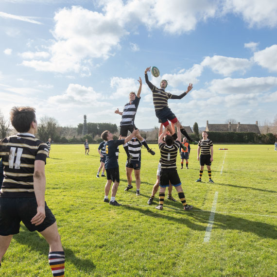 Image of Richard Whittington 75th Anniversary Rugby Match