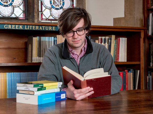 Image of Classicist receives award for best performance at Oxford