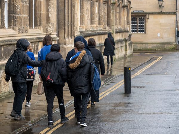 Image of School students attend first graduation day since charity partnership