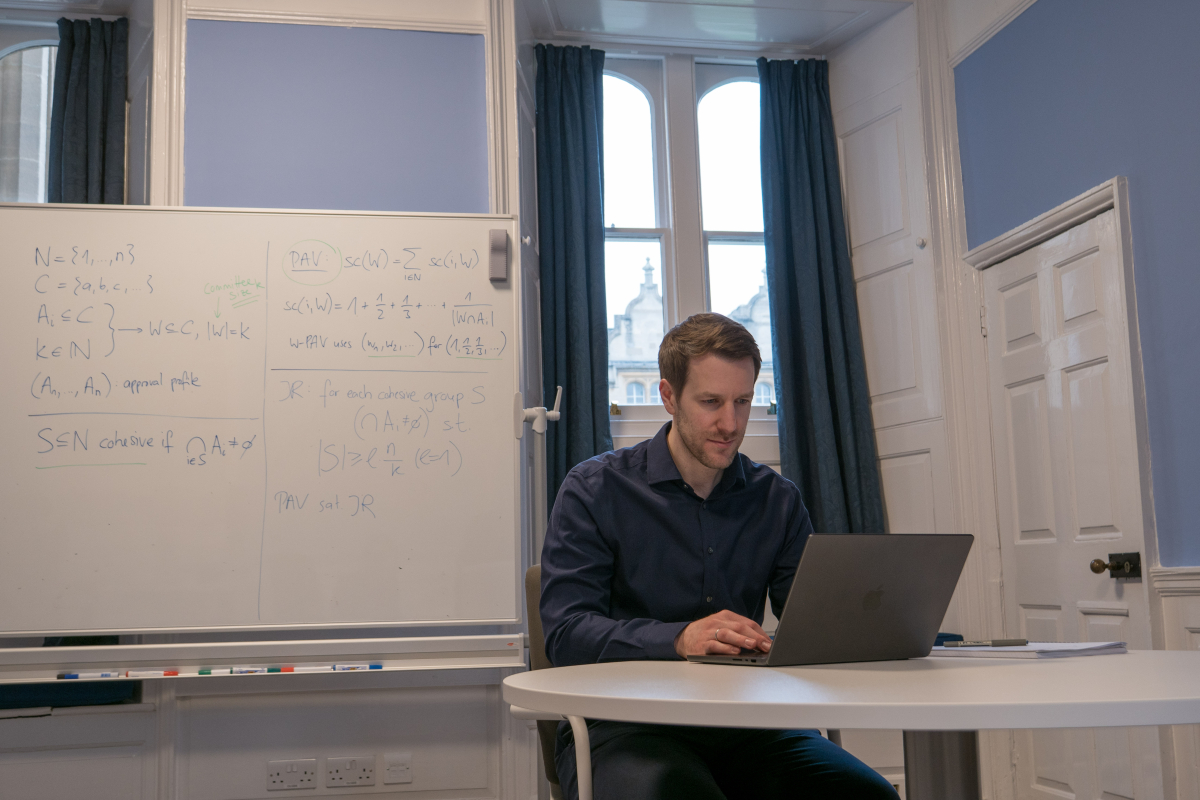 Image of New Computer Science Fellow researches algorithms for fair decision-making