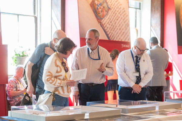 Image of Magna Carta exhibition at Oriel College attracts more than 1,500 visitors