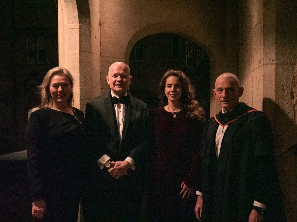 Image of Oxford’s Chancellor joins Provost of Oriel College on Candlemas