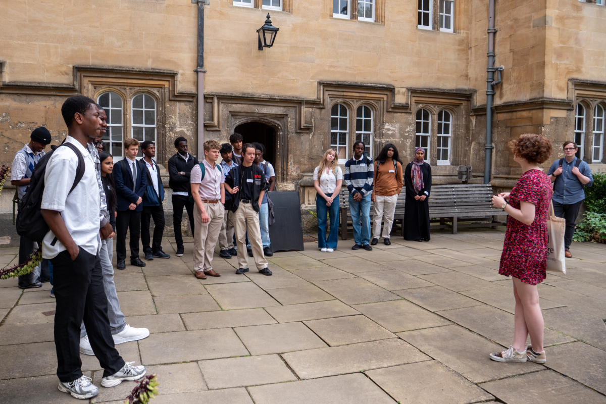 Image of Record-breaking year for Oriel outreach programme