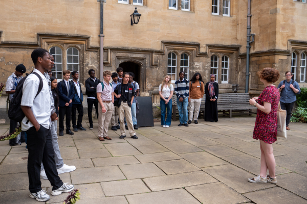 Image of Record-breaking year for Oriel outreach programme