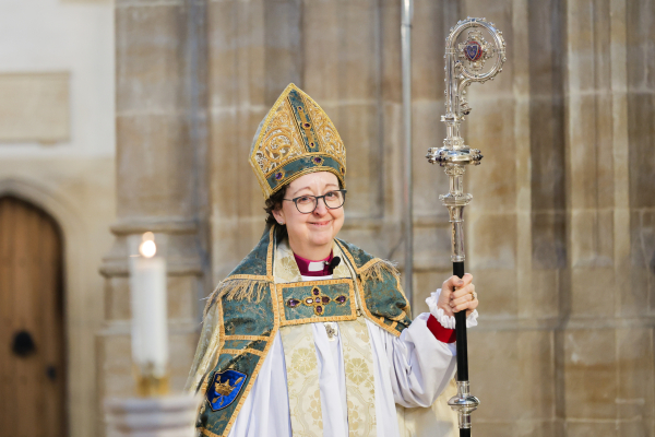 Image of Bishop Joanne enters House of Lords as bishop of Suffolk diocese