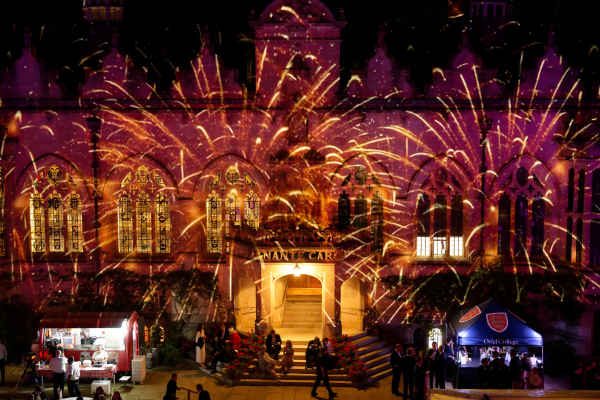 Image of In pictures: alumni return to college for 700th anniversary celebrations